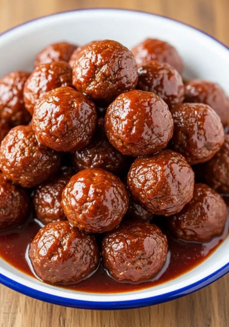 The Ultimate Slow-Cooker Grape Jelly Meatballs: Sweet, Savory & So Easy!