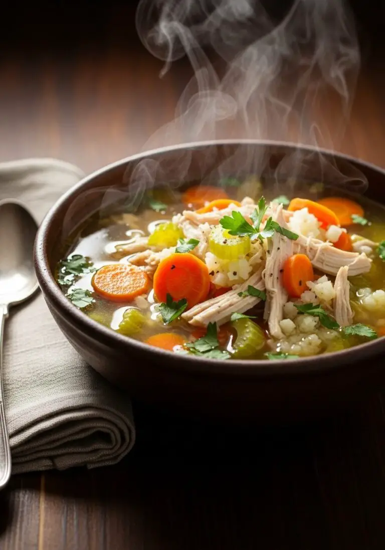 The Ultimate Keto Chicken Soup (So Easy & Comforting!)