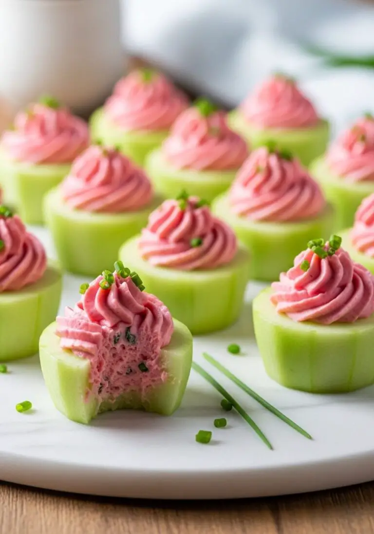 Move Over, Deviled Eggs: Meet Your New Favorite Appetizer, Deviled Cucumbers!