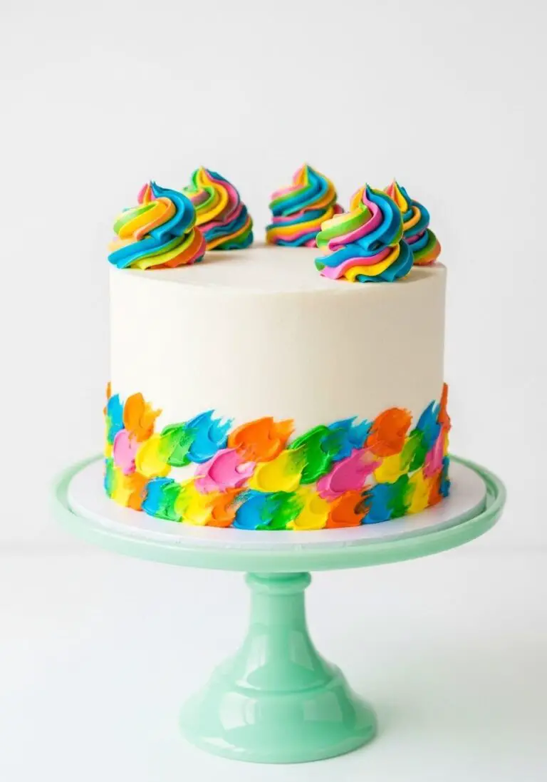 The Perfect White Birthday Cake (An Easy & Classic Recipe!)