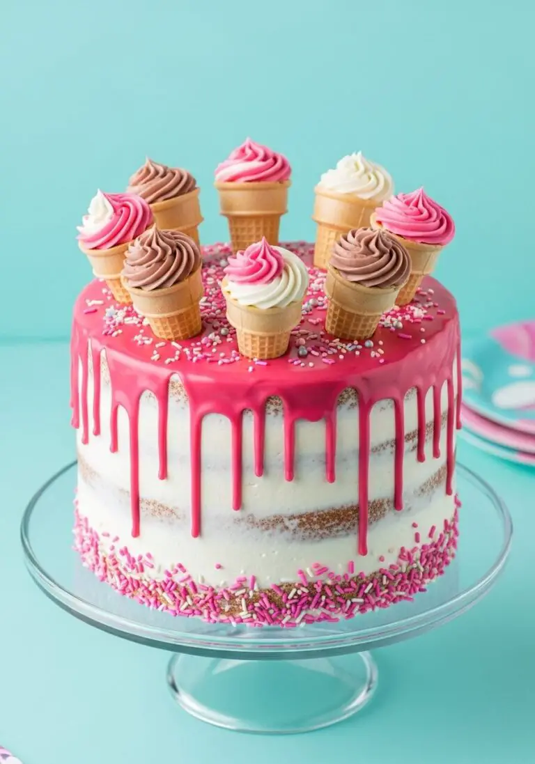The Ultimate Neapolitan Drip Cake (A Show-Stopper Recipe!)