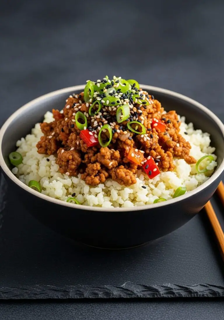 The Best Keto Teriyaki Turkey Bowl (Ready in 20 Minutes!)