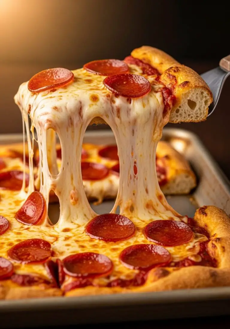 The Ultimate Sheet Pan Pizza (Feeds a Crowd!)