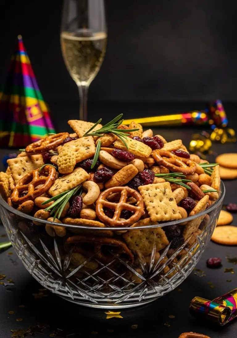 Ring in the New Year with This Addictive Rosemary Garlic Snack Mix