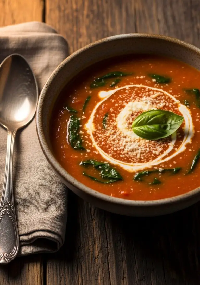The Ultimate Tomato Florentine Soup (Creamy & Easy!)