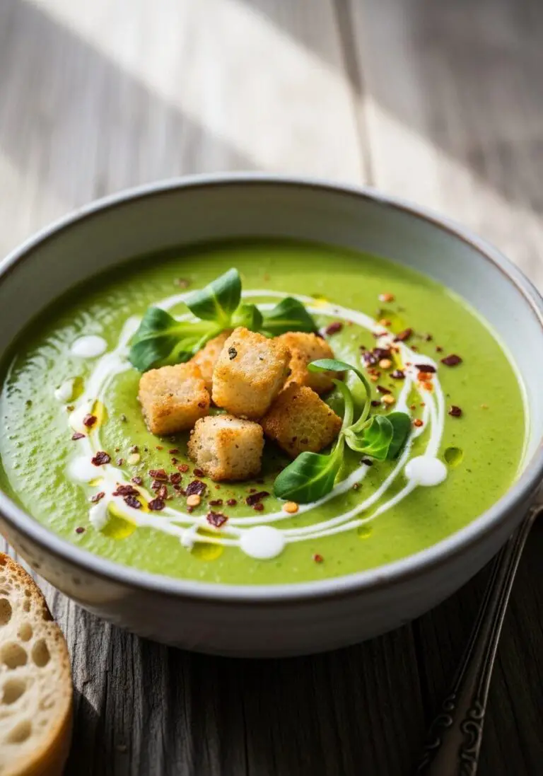 The Ultimate Cream of Broccoli Soup (with Cheddar & Kale!)