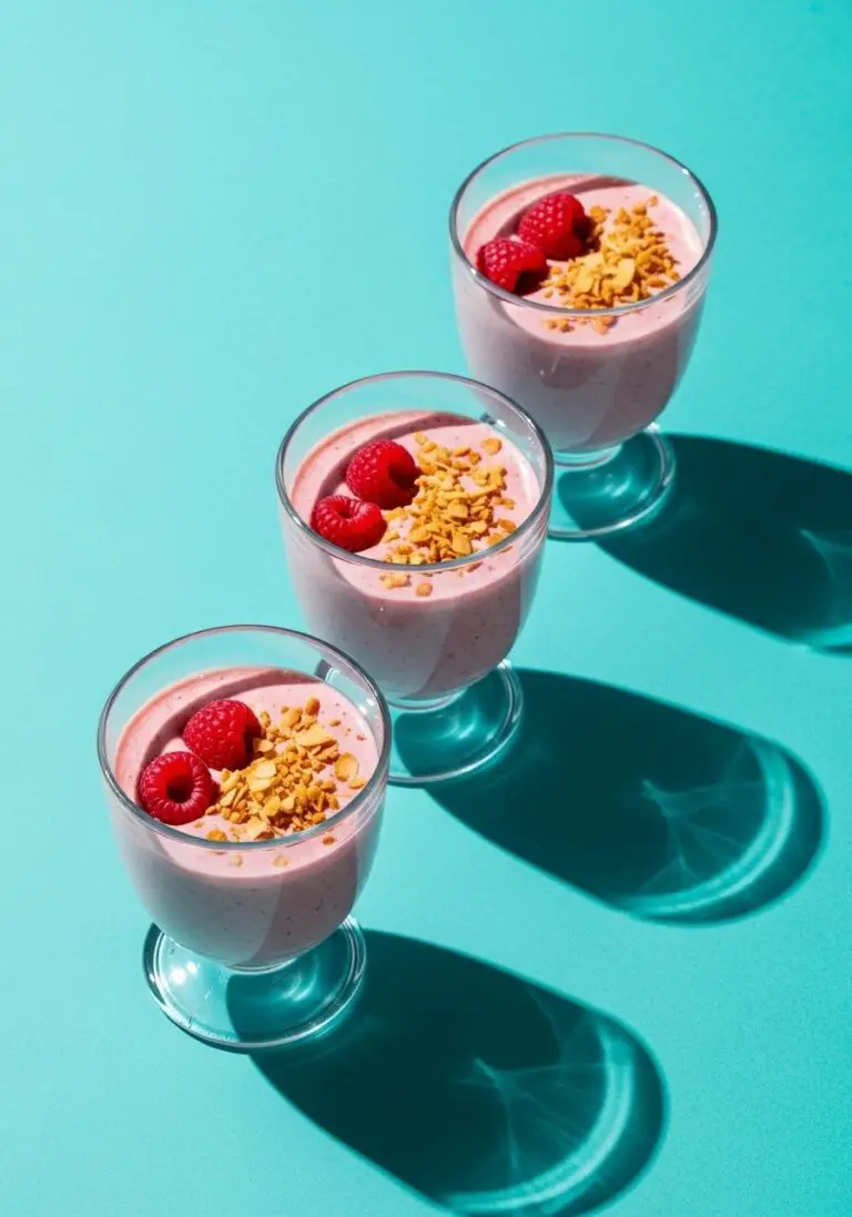 The Ultimate Coconut Raspberry Smoothie (Ready in 5 Minutes!)