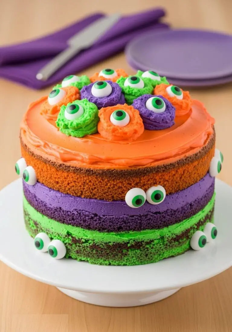 The Ultimate Spooky Eyeball Halloween Cake (So Easy & Fun!)