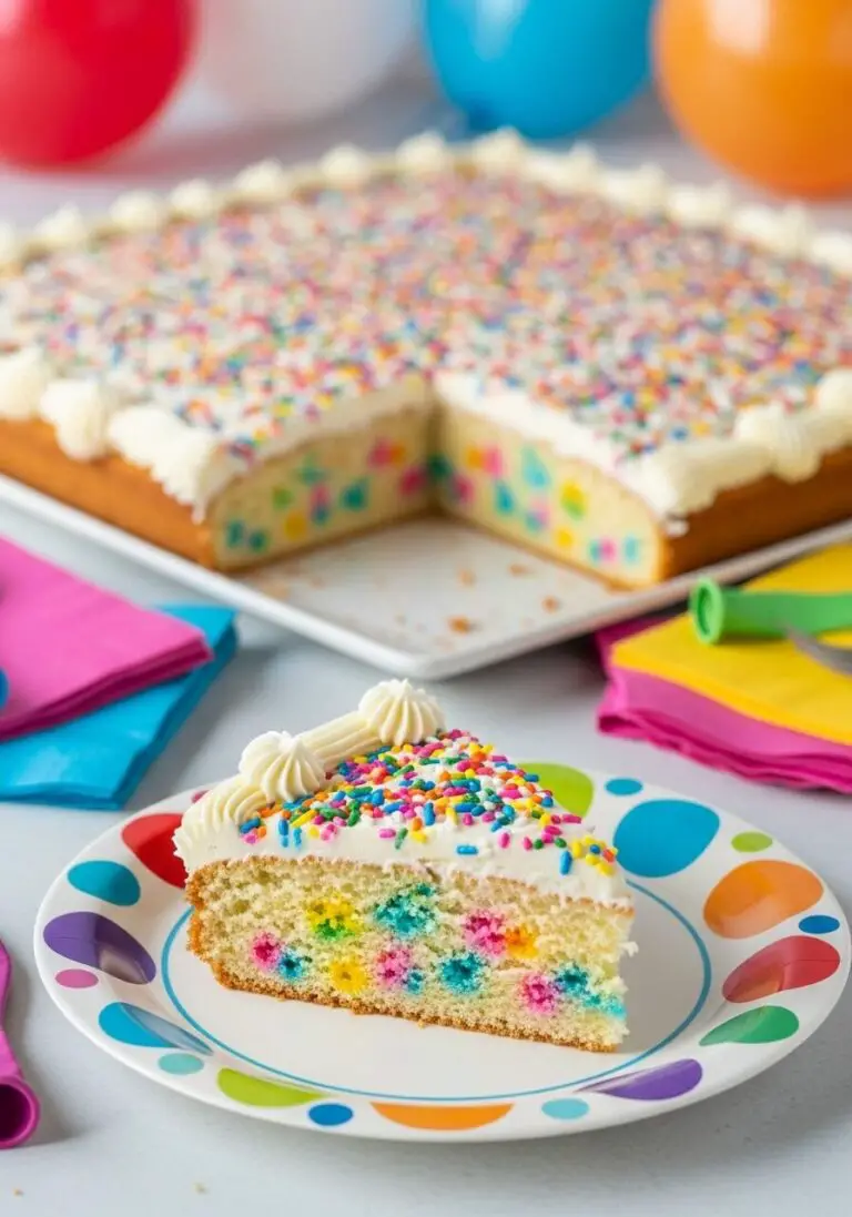 The Ultimate Big Batch Confetti Cake (Easy & Crowd-Pleasing!)