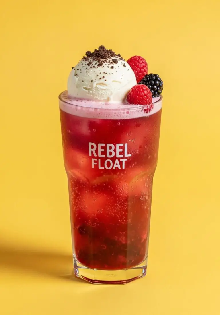The Ultimate Rebel Floats (A Healthy 5-Minute Summer Treat!)