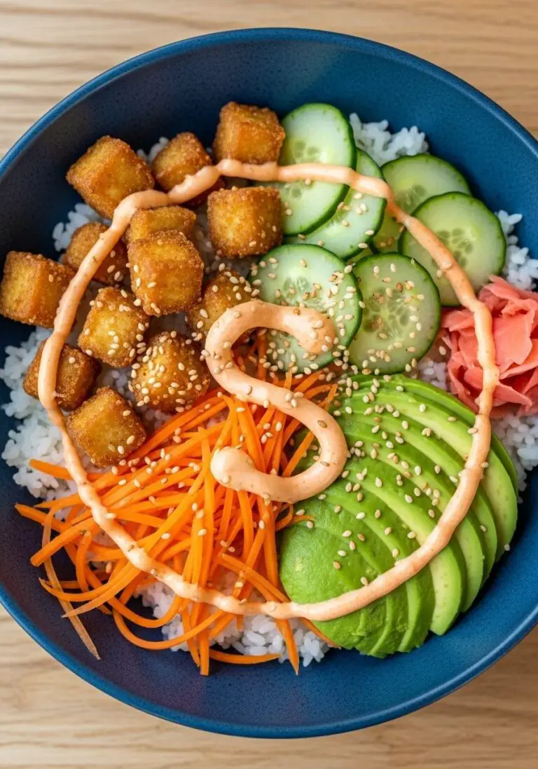The Ultimate Dynamite Tofu Sushi Bowls (Easy & Healthy!)