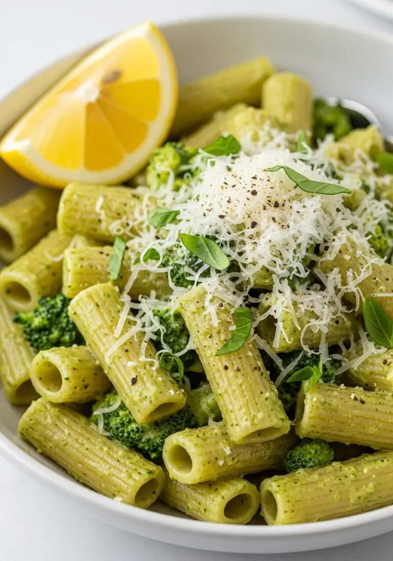 A Weeknight Wonder: The Ultimate Lemony Broccoli Pesto Pasta