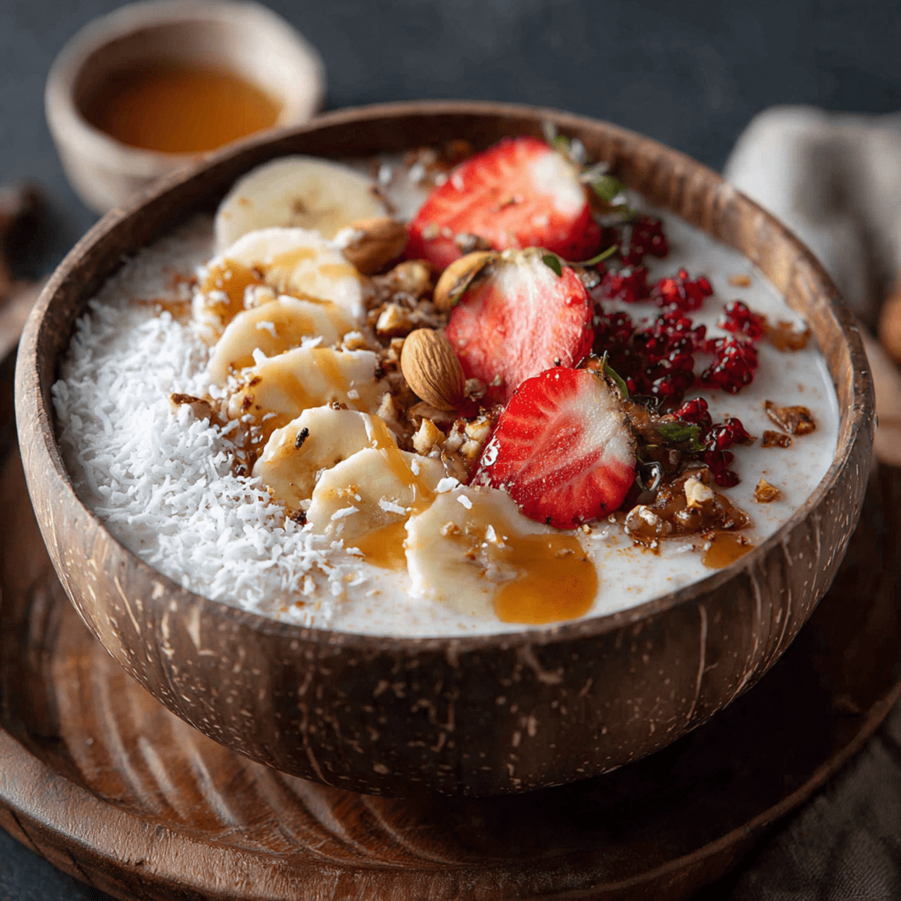 The Ultimate Coconut Milk Porridge (Creamy & Nourishing!)