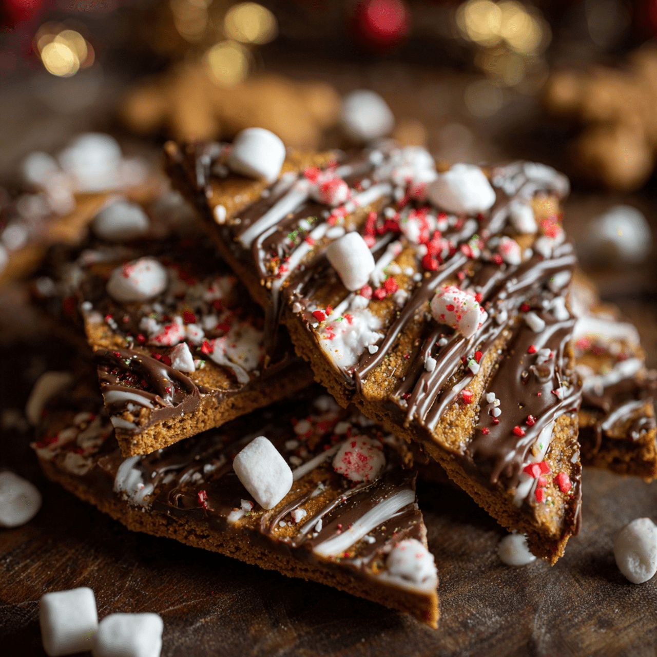 The Ultimate Gingerbread Cookie Bark (Easy Holiday Treat!)
