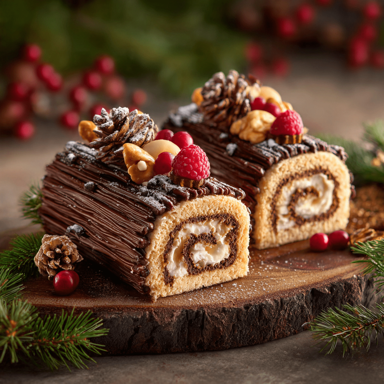 The Ultimate Miniature Yule Log Yodels (No-Bake Holiday Treat!)