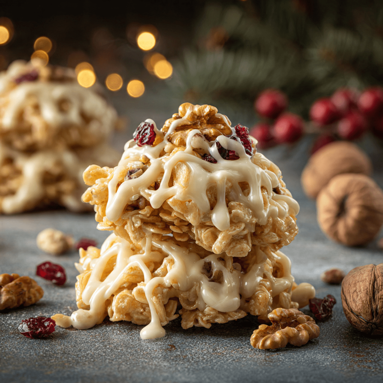 The Ultimate Holiday Haystacks (Easy No-Bake Christmas Treat!)