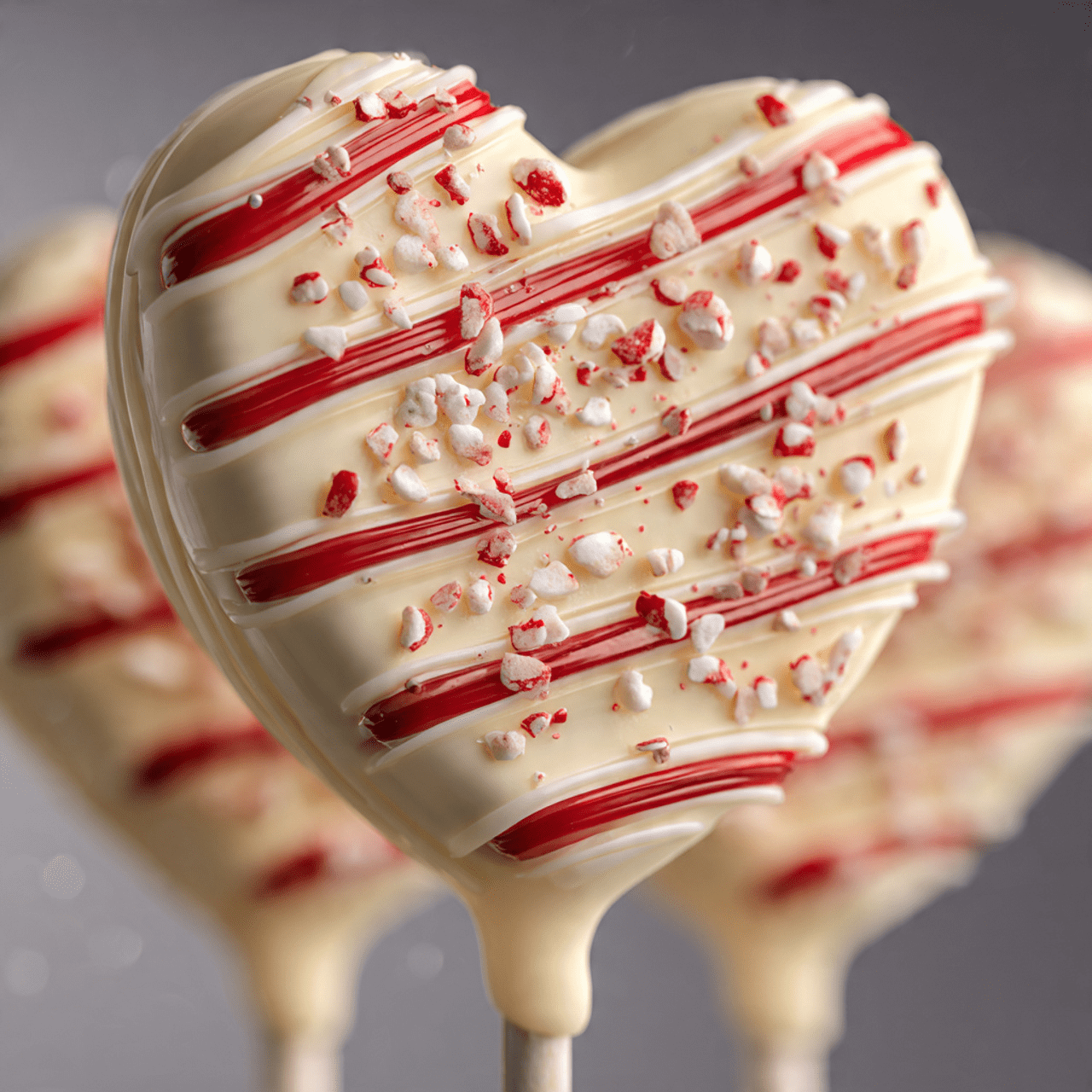 The Ultimate Candy Cane Heart Pops (Easy Holiday Treat!)
