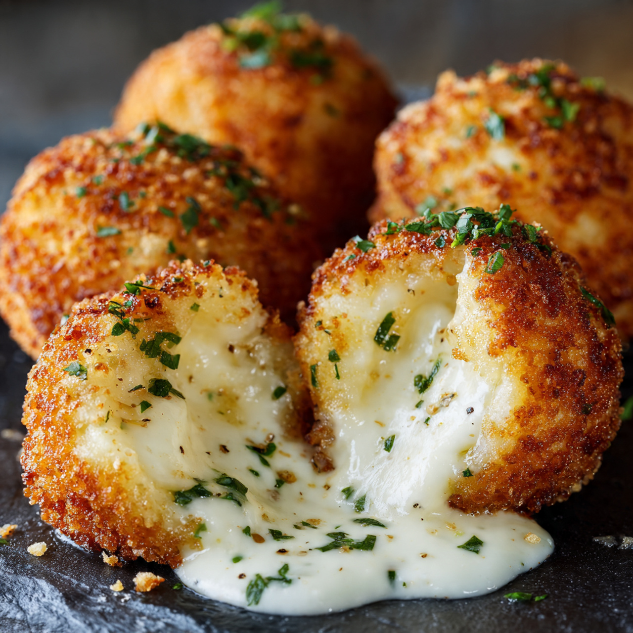 The Ultimate Air Fryer Cacio e Pepe Arancini (Easy NYE Appetizer!)