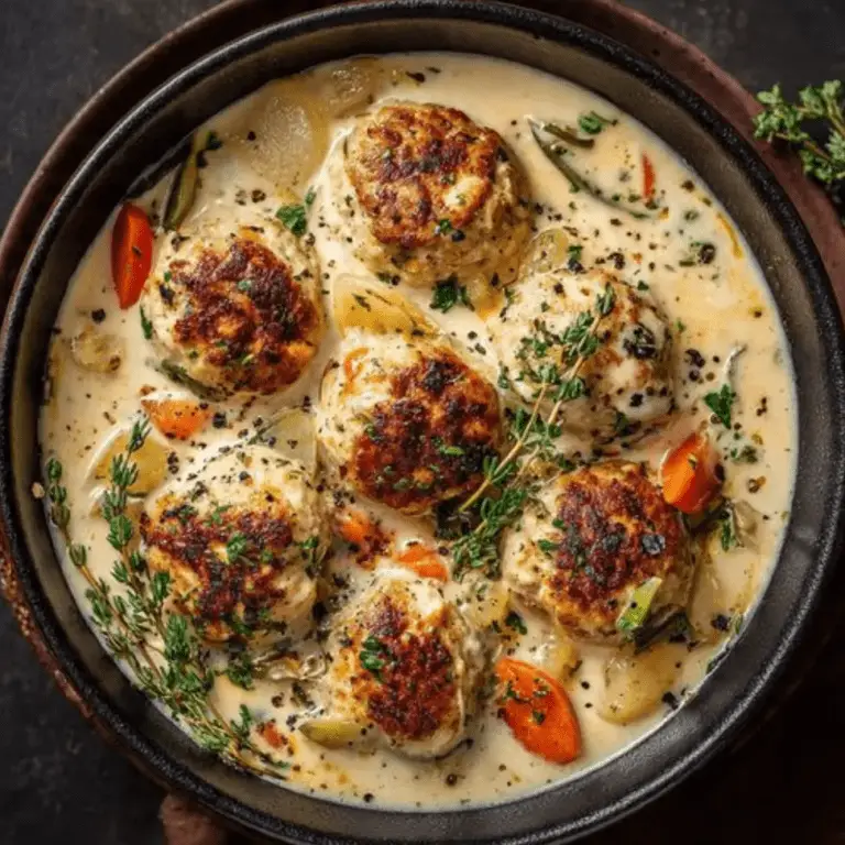 The Ultimate Marry Me Chicken Meatball Soup (Cozy Winter Soup!)