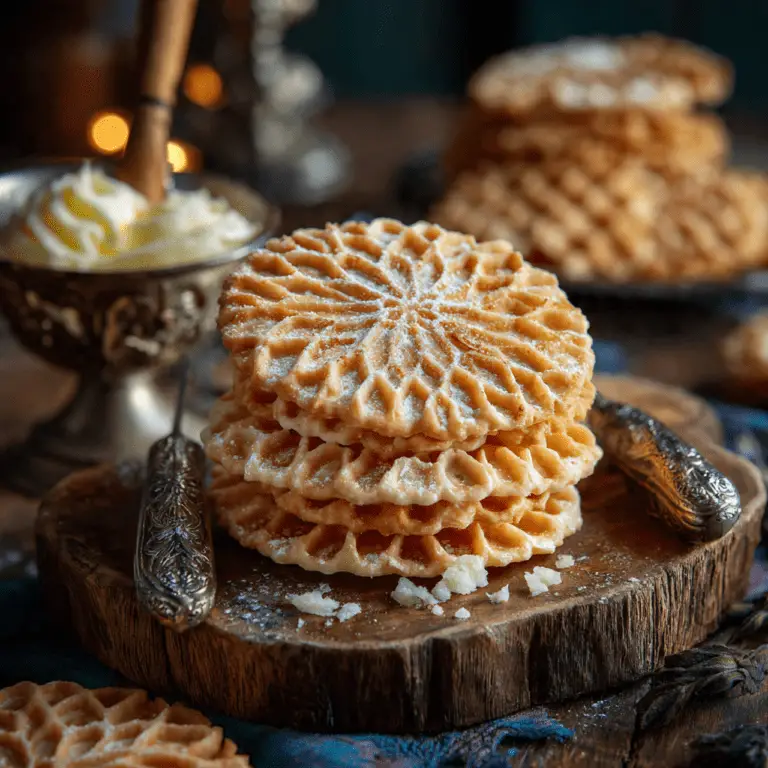 The Ultimate Classic Pizzelle Recipe (Easy Christmas Dessert!)