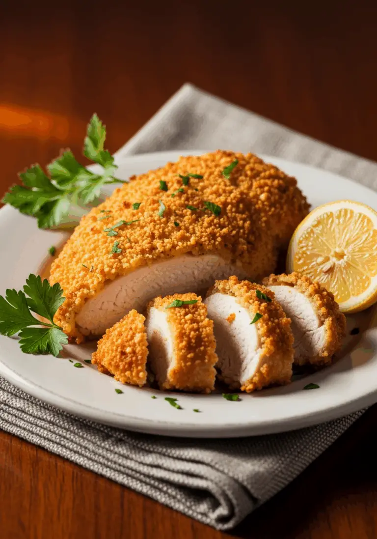 The Ultimate Parmesan Crusted Chicken (Crispy & Juicy in 30 Mins!)