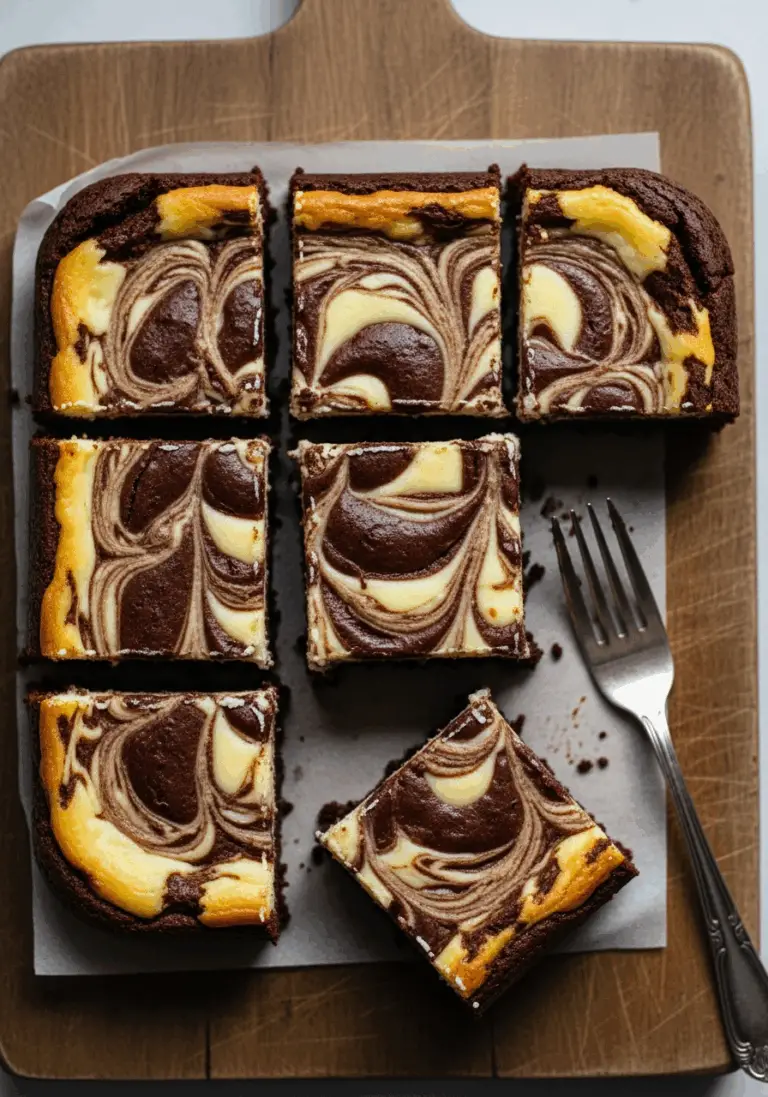 The Ultimate Cheesecake Swirled Brownies (Easy Box Mix Hack!)