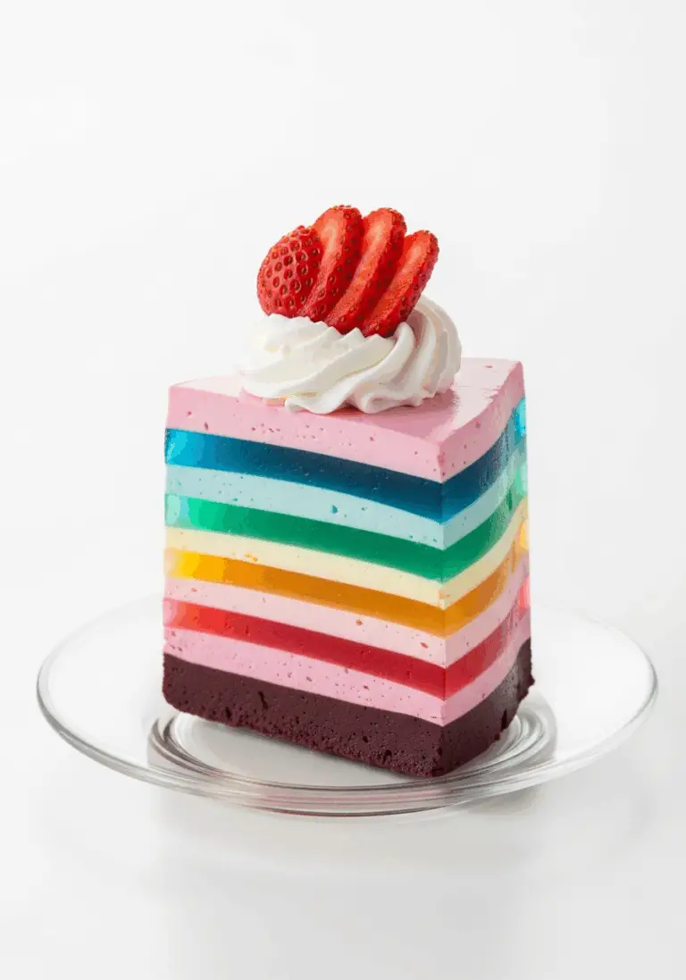 The Ultimate Seven-Layer Gelatin Salad (A Retro Rainbow!)