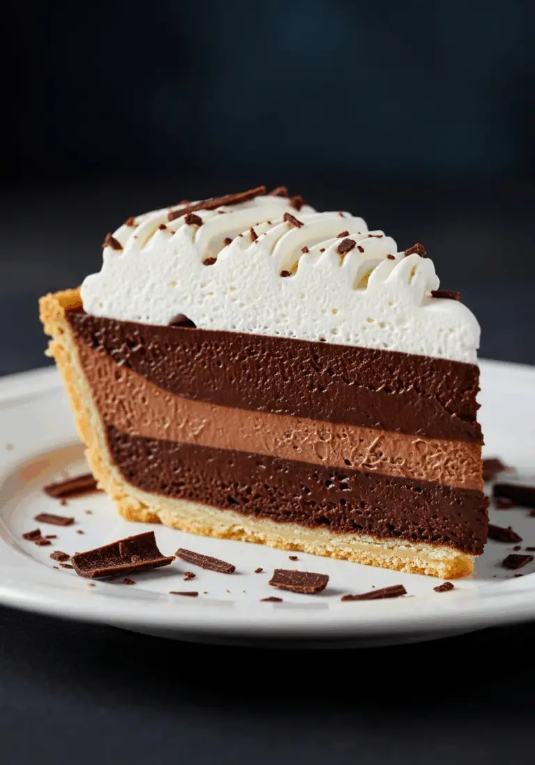 The Ultimate Silky Chocolate Cream Pie (A Show-Stopper!)