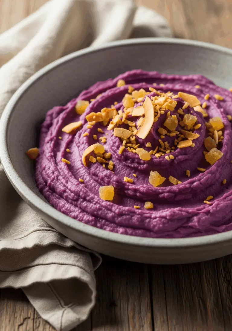The Ultimate Okinawan Sweet Potato Mash (Creamy & Vegan!)