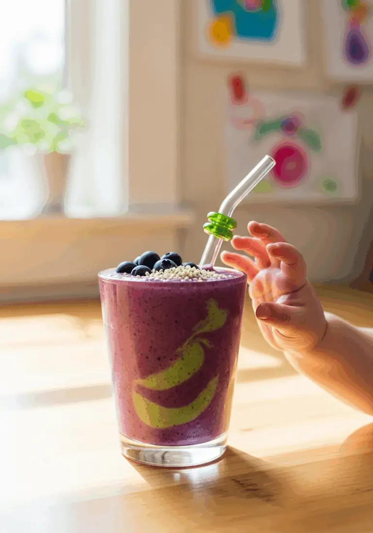 The Ultimate Healthy Toddler Smoothie (with Hidden Veggies!)