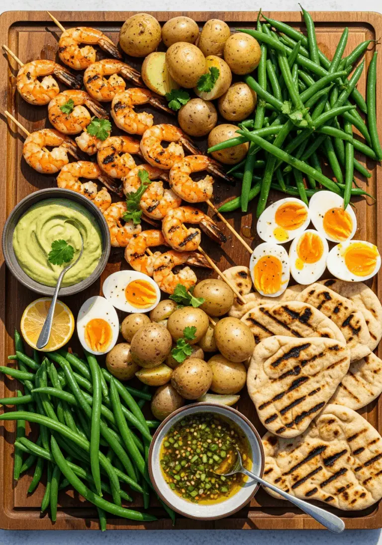 The Ultimate Grilled-Shrimp Grand Aïoli (A Stunning Platter!)