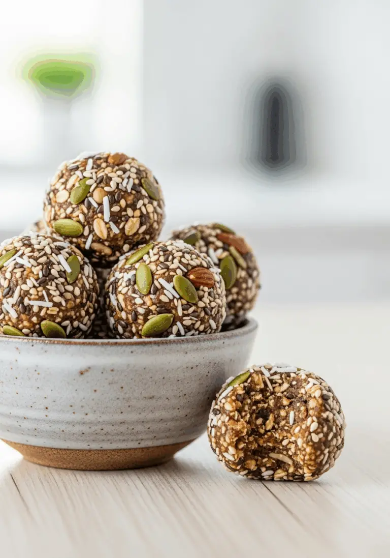 The Ultimate 10-Minute No-Bake Energy Balls (Healthy & Kid-Friendly!)