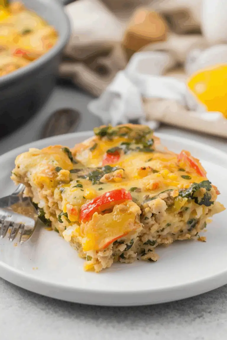 The Ultimate Easy Whole30 Breakfast Casserole (High-Protein!)