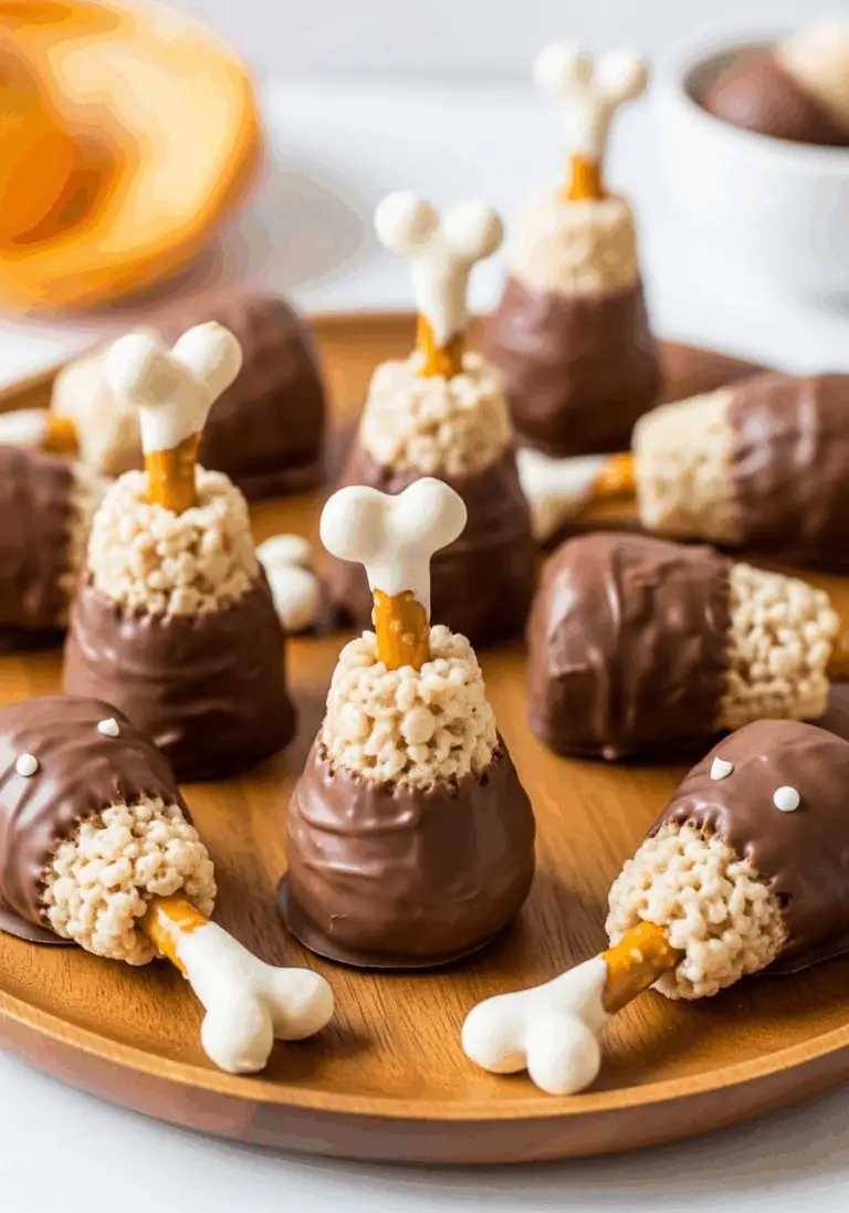 The Ultimate Turkey Leg Rice Krispie Treats (A Fun Thanksgiving Dessert!)