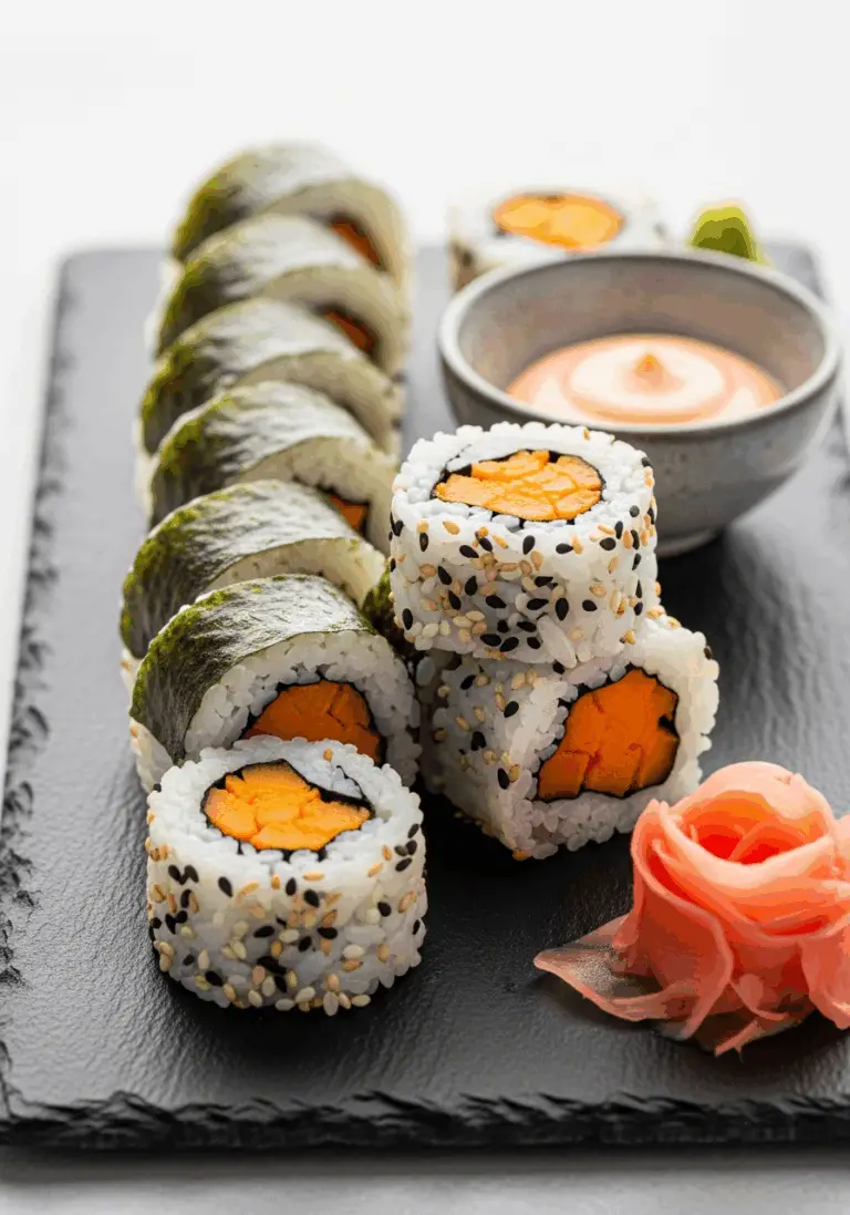 The Ultimate Sweet Potato Sushi Roll (Easy & Delicious!)