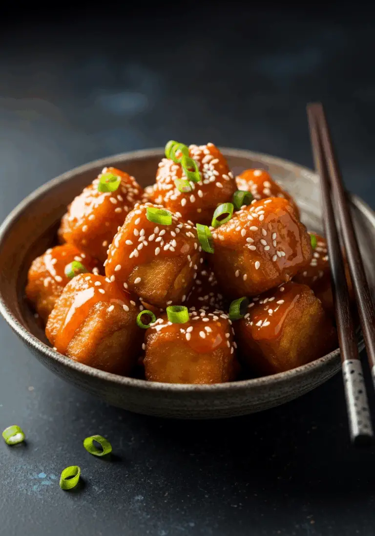 The Ultimate Crispy Air Fryer Orange Tofu (So Easy & Delicious!)