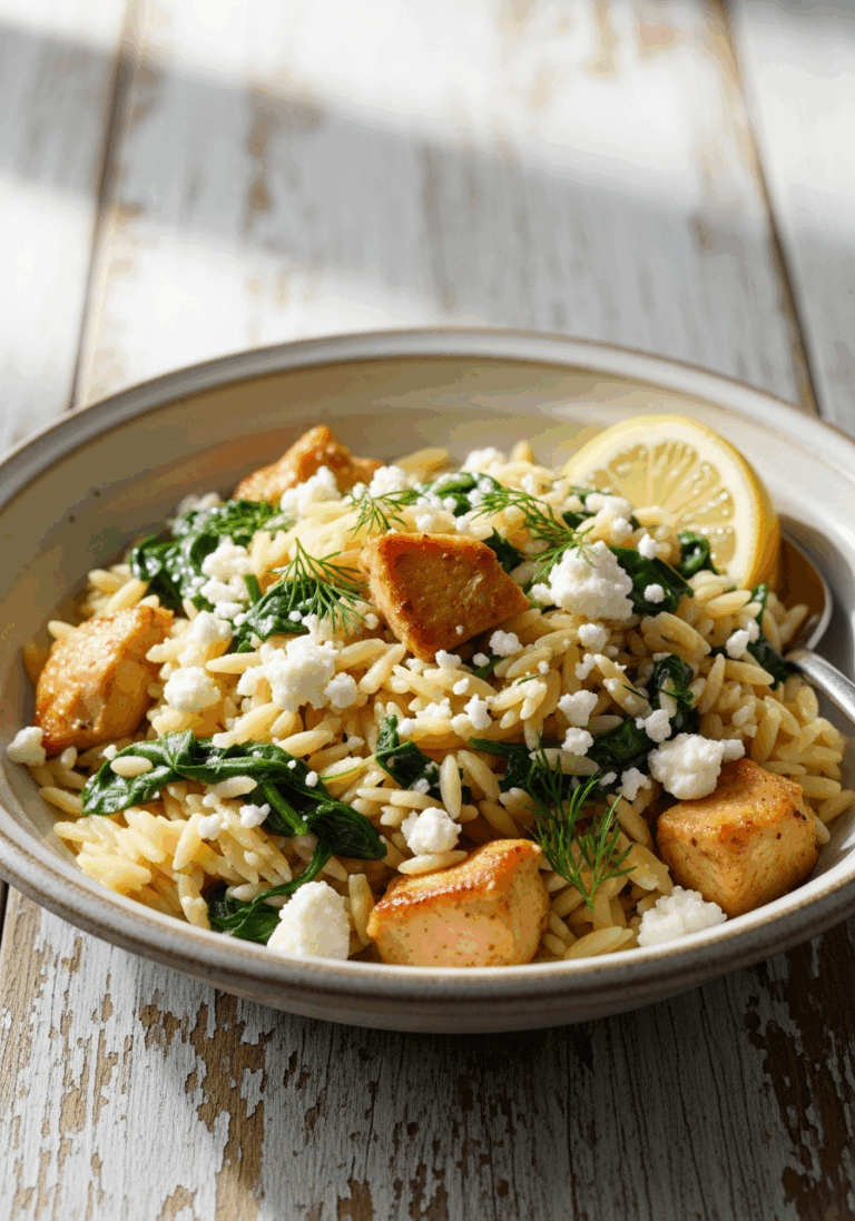 The Ultimate Slow-Cooker Lemon Chicken Orzo (Creamy & Easy!)