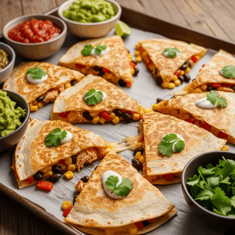 The Ultimate Sheet Pan Quesadillas (Perfect for a Crowd!)
