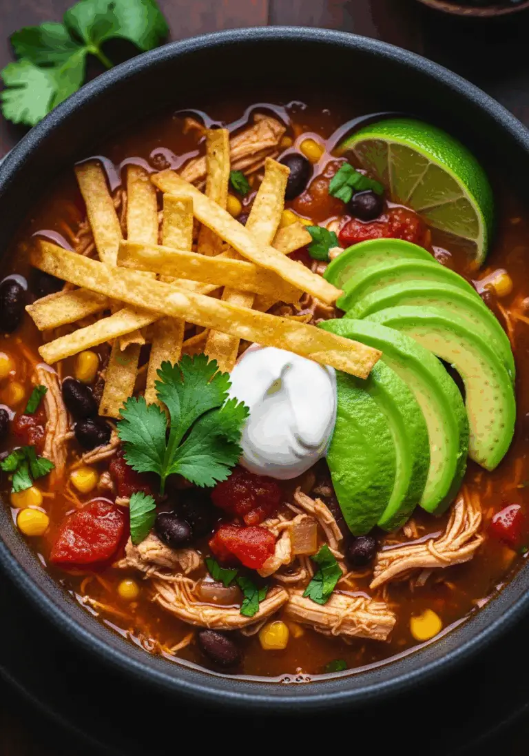 The Ultimate Chicken Tortilla Soup (Easy Instant Pot Recipe!)