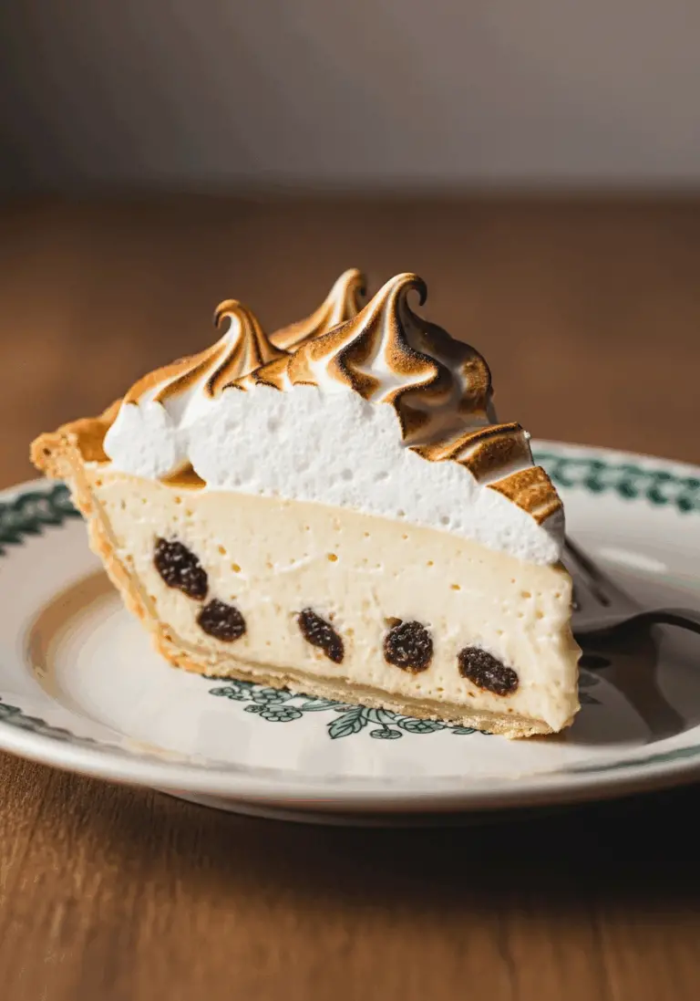 The Ultimate Grandma’s Sour Cream Raisin Pie (Creamy & Nostalgic!)
