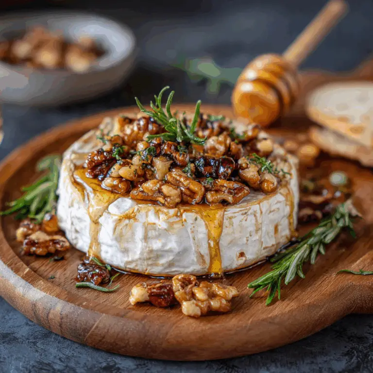 The Ultimate Baked Brie with Honey and Nuts (Irresistibly Easy!)
