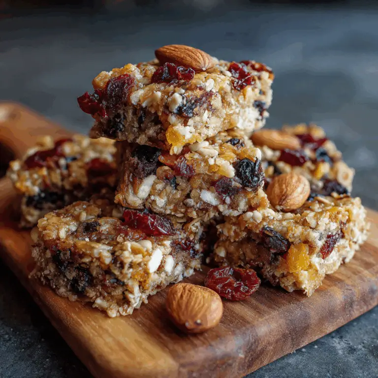 The Ultimate Trail Mix Breakfast Bars (Easy & Healthy!)