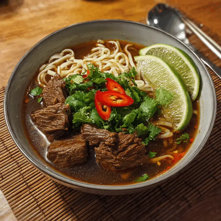 The Ultimate Slow Cooker Asian Beef Noodle Soup (So Easy & Tender!)