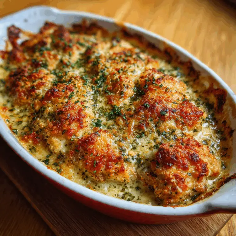 The Ultimate Parmesan Chicken Bake (Easy Casserole Style!)