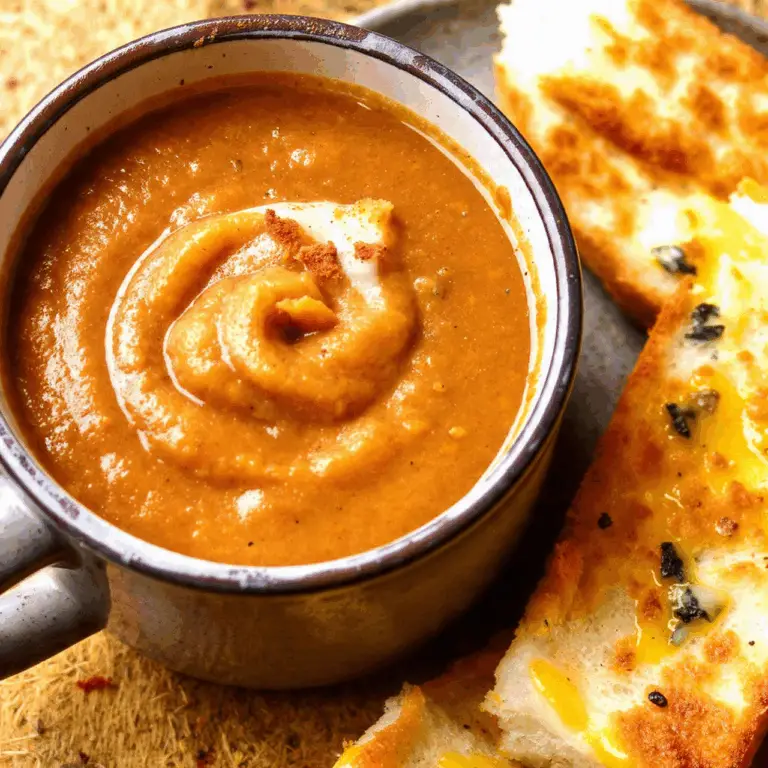 The Ultimate Creamy Pumpkin Soup (with Cheesy Toasties!)