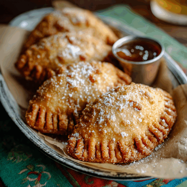 The Ultimate Fried Peach Hand Pies (Perfectly Flaky & Juicy!)