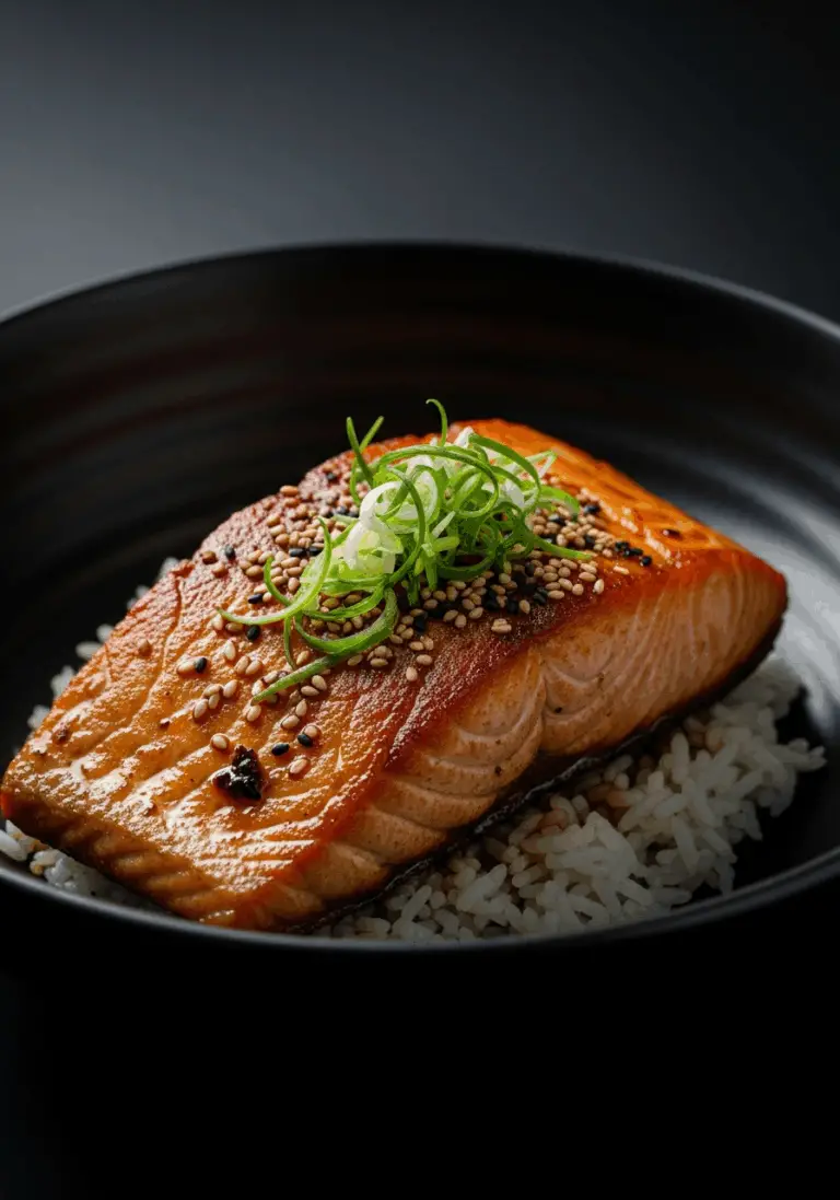 The Ultimate Soy Ginger Salmon (Crispy Skin in 20 Mins!)