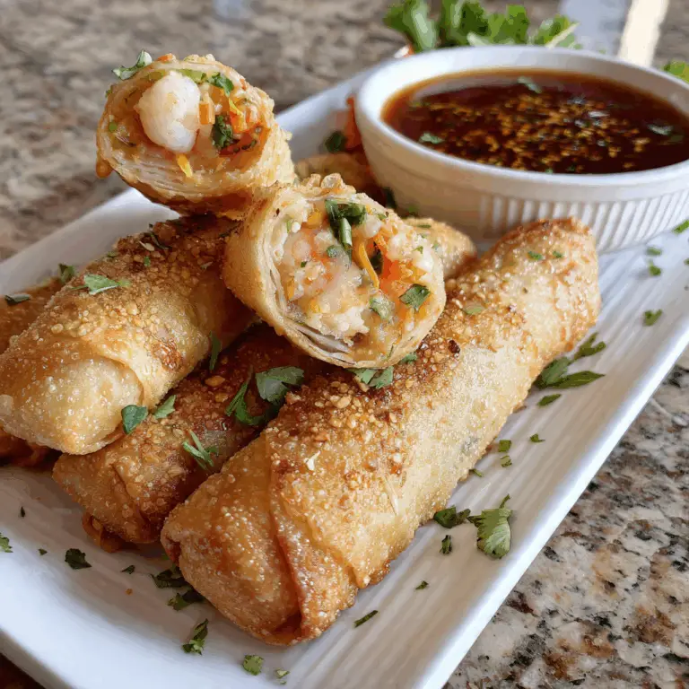 The Ultimate Crispy Shrimp Egg Rolls (Better Than Takeout!)