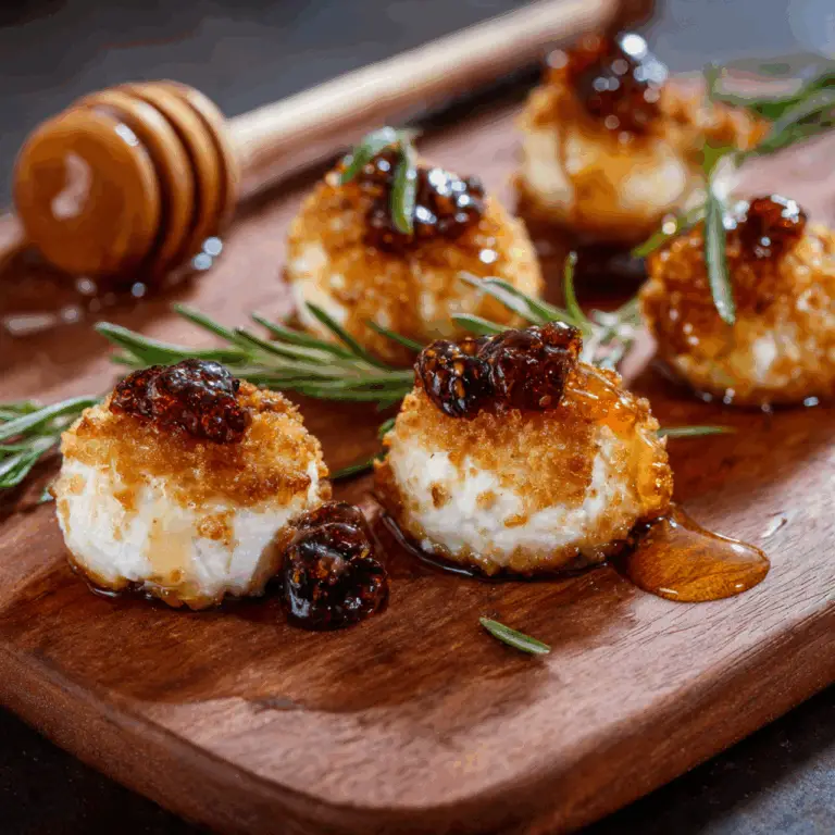The Ultimate Goat Cheese and Honey Bites (Easy 3-Ingredient Appetizer!)