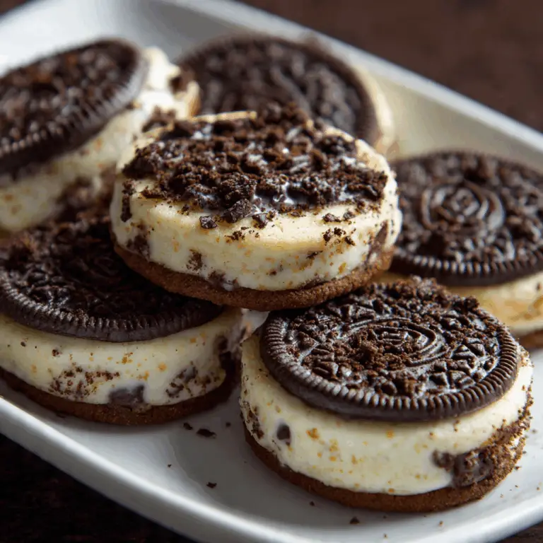 The Ultimate Oreo Cheesecake Cookies (with a Creamy Filling!)